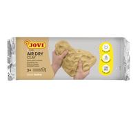Jovi Air Dry - Arcilla de secado al aire, color ocre, 1 kg, sin gluten | Pasta para modelar endurecible sin horno, no tóxico, fácil de limpiar, para manualidades