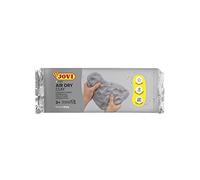 Jovi Air Dry - Pasta para modelar, secado al aire sin horno, color gris, facil de limpiar, 250 Gramos (83G)