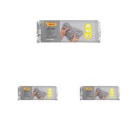 Jovi Air Dry - Pasta para modelar, secado al aire sin horno, color gris, facil de limpiar, 250 Gramos (83G) (Paquete de 3)