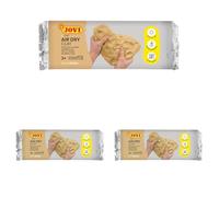 Jovi Air Dry - Pasta para modelar, secado al aire sin horno, color ocre, fácil de limpiar, 1 kg (86O) (Paquete de 3)