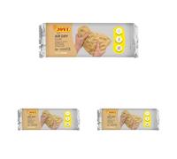 Jovi Air Dry - Pasta para modelar, secado al aire sin horno, color ocre, fácil de limpiar, 500 Gramos (85O) (Paquete de 3)