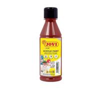 Jovi Botella 250 ml pintura acrílica Marrón Oscuro