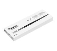 Jovi Pinceles nº 16 (8316), planos, pelo de cerda, caja de 12, color negro
