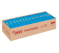 Jovi Caja de plastilina 7212, 15 pastillas 350 gr, Azul claro