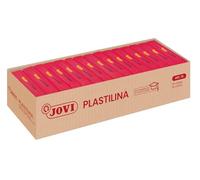 Jovi Caja de plastilina 7206 – 15 pastillas 350 gr – Color rubí