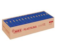 Jovi Caja de plastilina, 15 Pastillas, Color Azul Oscuro (7213), 350 gramos