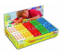 Jovi – Caja de plastilina 70B – 30 pastillas de 50 g, 6 x 5 colores básicos