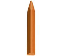 Jovi - Ceras triangulares Jumbo easy grip, caja de 12 ceras naranja | Para un mejor agarre, ceras súper resistentes, idóneo para manos pequeñas, sin gluten, no tóxico, para dibujar y pintar