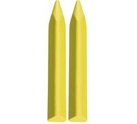 Jovi - Ceras triangulares Triwax, caja 12 ceras color amarillo (97301) (Paquete de 2)