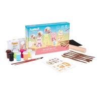 Jovi - DIY personajes Kawaii - Kit de manualidades con arcilla de secado al aire - Incluye pasta endurecible, pintura y herramientas de modelaje