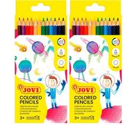 Jovi- Estuche de 12 lápices (148970), color/modelo surtido (Paquete de 2)
