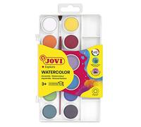 Jovi Estuche de Acuarelas 12 Colores 22 mm | Con Pincel