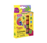 Jovi - Estuche de plastilina, 6 barritas de 15 gramos, surtido multicolor neon,