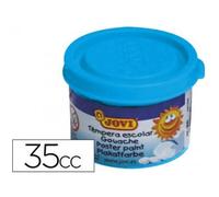 Jovi Estuche témpera 5 botes de 35 ml – color azul cyan