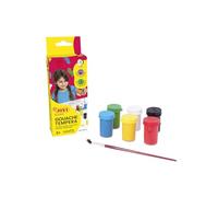 Jovi - Estuche témpera, 6 botes de 15 ml, colore surtidos (520) | Témpera líquida escolar, Base agua, no tóxica, fácil de aplicar, Para manualidades y pintura infantil