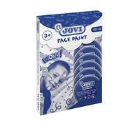 Jovi - Face Paint, Maquillaje Facial Infantil de 8 mililitros, 6 Unidades, Color Azul Oscuro (17113)