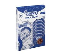 Jovi - Face Paint, Maquillaje Facial Infantil de 8 mililitros, 6 Unidades, Color marrón (17109)