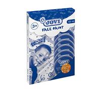 Jovi - Face Paint, Maquillaje Facial Infantil de 8 mililitros, 6 Unidades, Color Naranja (17104)