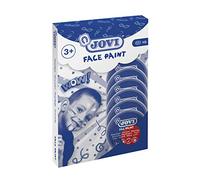 Jovi - Face Paint, Maquillaje Facial Infantil de 8 mililitros, 6 Unidades, Color Rojo (17105)