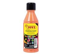 Jovi Fosforescente témpera, 250 ml, Color Naranja (51906)