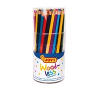 Jovi - Lápices de colores Woodless - 84 unidades, 12 colores - Formato escolar (734/84)