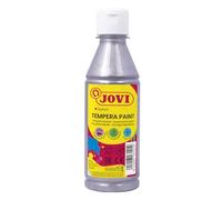 Jovi liquida Botella témpera, Color Plata, 250 ml (Paquete de 1) (50237)