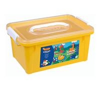 Jovi- Modelling Clay Soft Dough Blandiver, Color Surtido, 5 Farben + Tierförmchen (475)