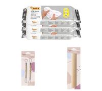 Jovi - Pack de 3 pastillas de masa de modelar de 500 gr + vaciadores y rodillo de madera