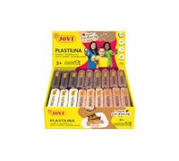 Jovi Plastilina - Pack 18 pastillas de 50 g - Base vegetal, multicolor, sin gluten (70/18M)