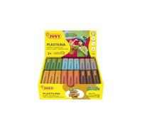 Jovi - Pack de plastilina base vegetal, 18 pastillas de 50 gramos, Nature Colors, sin gluten (70/18N)