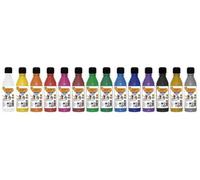 Jovi Pintura acrílica 250 ml Negro – Fácil aplicación, secado rápido, poder cubriente (68030)