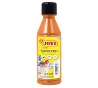 Jovi Pintura acrílica 68006 – fácil aplicación, secado rápido, naranja – 250 ml