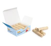 Jovi Plastilina baby - 9 Rodillos de madera, 3 formas diferentes | Herramientas de modelaje para niños a partir de 12 meses, formato escolar