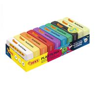 Jovi - plastilina de colores que brilla en la oscuridad - pack de 10 p