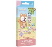 Jovi - Plastilina, 10 barritas colores Kawaii, 10 x 15 gramos, sin gluten