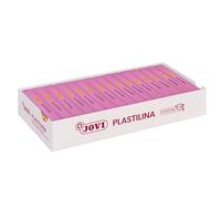 Jovi - Plastilina Vegetal, 15 Pastillas de 150g, Color Rosa, no se Seca