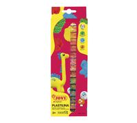 Jovi Plastiline, Easy mouldable Modelling Clay for Children Aged 2 and up, 15 Co
