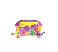 Jovi - Play&Fun ALIENS - Kit de plastilina alienígenas y monstruos, 24 pastillas de 15 gr, 3 plantillas con recortables y 3 herramientas de modelado, regalos y manualidades a partir de 3 años (2204)