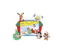 Jovi - Play&Fun Christmas Adventure - Kit de plastilina CREA Personajes navideños, 24 Pastillas de 15 gr, recortables y Herramientas de Modelado, Manualidades navideñas para niños de +3 años (2205)