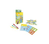 Jovi - Play&Fun JURASSIC - Kit de plastilina dinosaurios, 10 pastillas de 15 gr, 2 plantillas con recortables y 3 herramientas de modelado, regalos y manualidades para niños a partir de 3 años