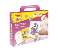 Jovi - play&fun - set para pintar con arena de colores, 8 botes de are