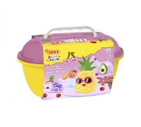 Jovi – Kit plastilina Play&Fun SWEET frutas 24 pastillas de 15 g, 3 plantillas y 3 herramientas
