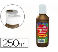 Jovi School Gouache 250 ml Castaño