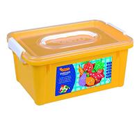 Jovi- Modelling Clay Soft Dough Blandiver, Color Surtido, 5 Farben + Obstförmchen (476)