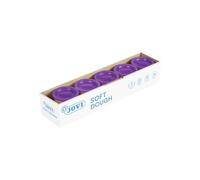Jovi - Soft Dough Pasta blanda, Estuche de 5 botes de 110 g, color violeta (45006)