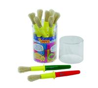 Jovi - super jumbo paint brushes bote 9 pinceles gruesos (17 cm) pelo