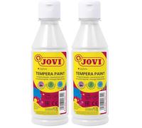 Jovi Tempera Liquida 50201, 250 ml, Blanco (Paquete de 2)