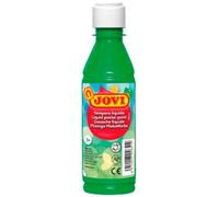 Jovi - Témpera líquida, botella de 250ml, Color verde, Formato escolar