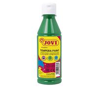 Jovi - Témpera líquida, botella de 250ml, verde oscuro, Formato escolar
