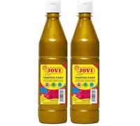 Jovi- Témpera líquida, Color oro, 500 ml (Paquete de 2) (38)